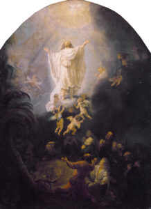 The Ascension, by Rembrandt